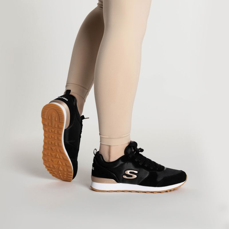 Черевики жіночі SKECHERS Og 85 Goldn Gurl black 2