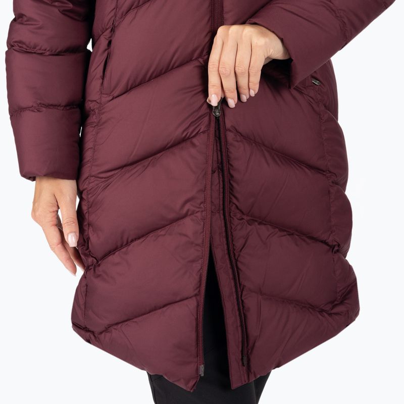 Пуховик жіночий Marmot Montreaux Coat bordowa 78090 5