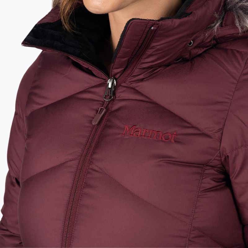 Пуховик жіночий Marmot Montreaux Coat bordowa 78090 6