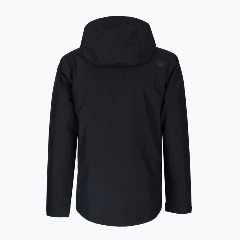 Куртка дощовик чоловіча Marmot Minimalist Gore Tex Comp чорна 31530 2