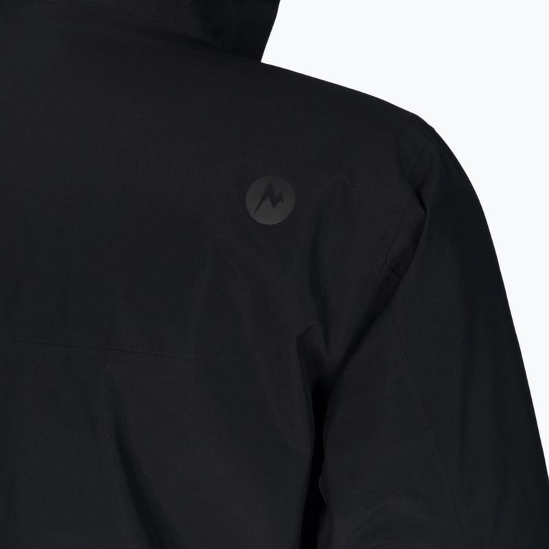 Куртка дощовик чоловіча Marmot Minimalist Gore Tex Comp чорна 31530 4