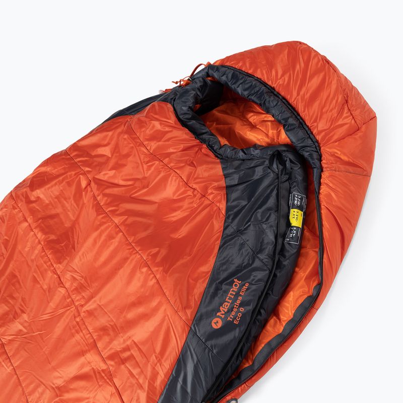 Спальний мішок чоловічий Marmot Trestles Elite Eco помаранчевий 396309454 5