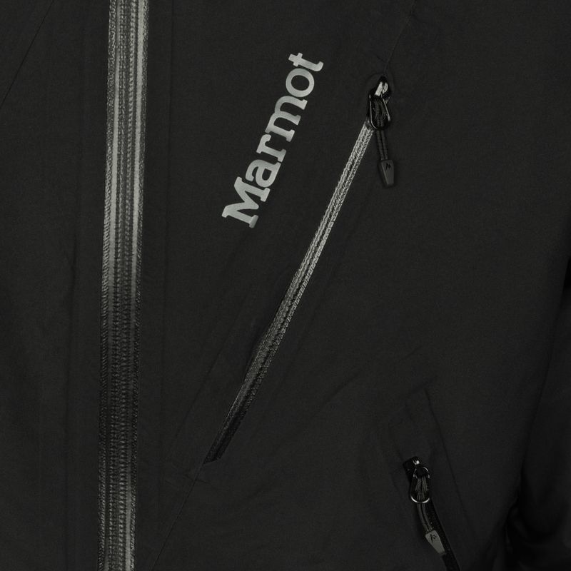 Куртка дощовик чоловіча Marmot Knife Edge чорна 31610 3