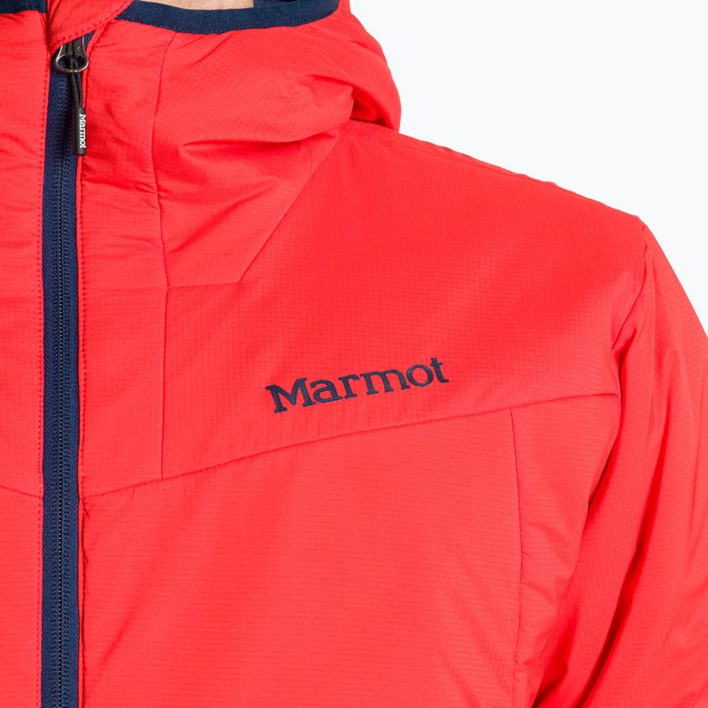 Куртка гібридна чоловіча  Marmot Novus 2.0 Hoody червона 11380-6702 3