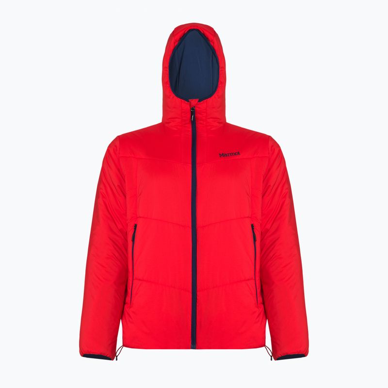 Куртка гібридна чоловіча  Marmot Novus 2.0 Hoody червона 11380-6702 6