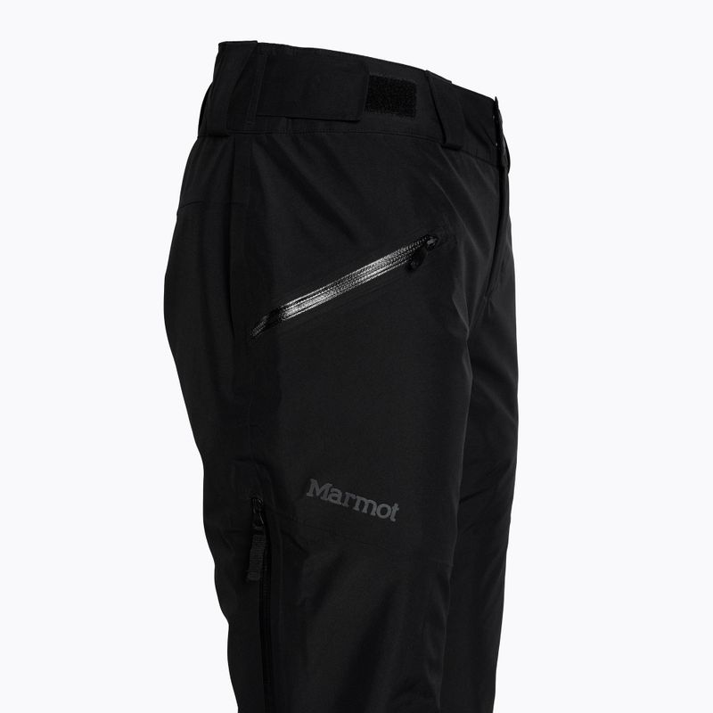 Штани лижні жіночі Marmot Lightray Gore Tex чорні 12290-001 5