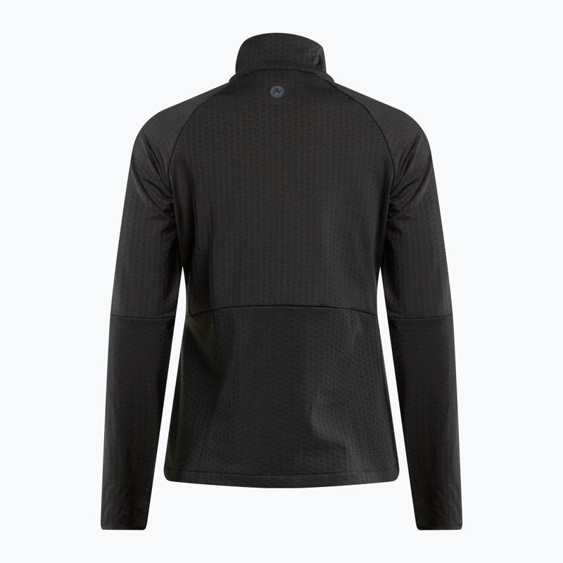 Кофта флісова жіноча Marmot Leconte Fleece чорна 12810001 6