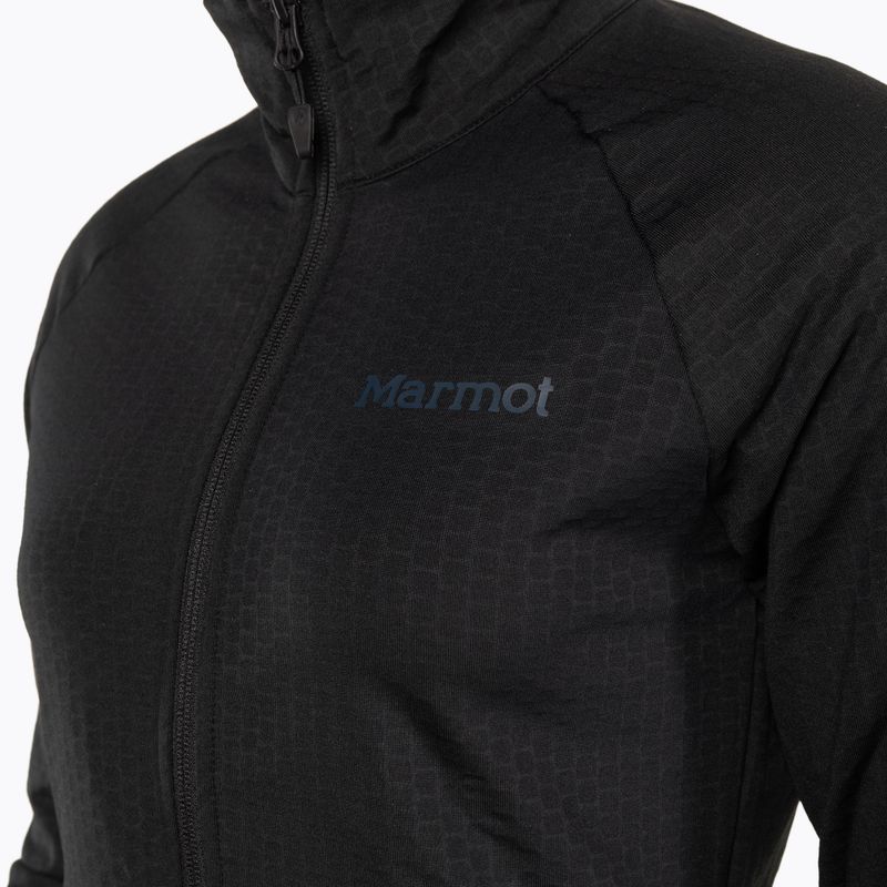Кофта флісова жіноча Marmot Leconte Fleece чорна 12810001 8