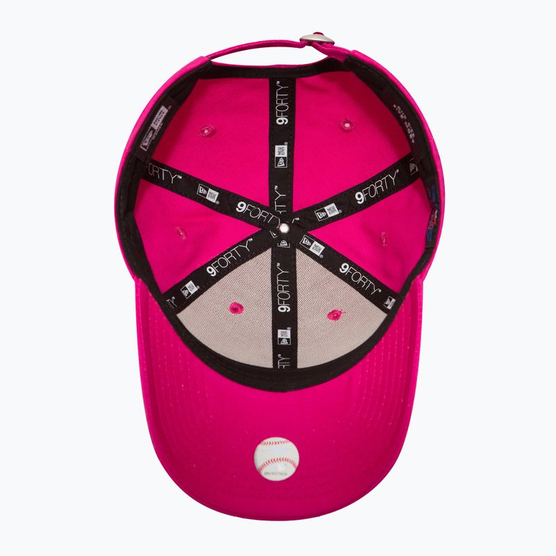 Бейсболка New Era League Essential 9Forty New York Yankees bright pink 4