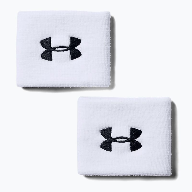 Напульсники Under Armour Ua Performance Wristbands 3" 2 шт. чорні 1276991-100 2