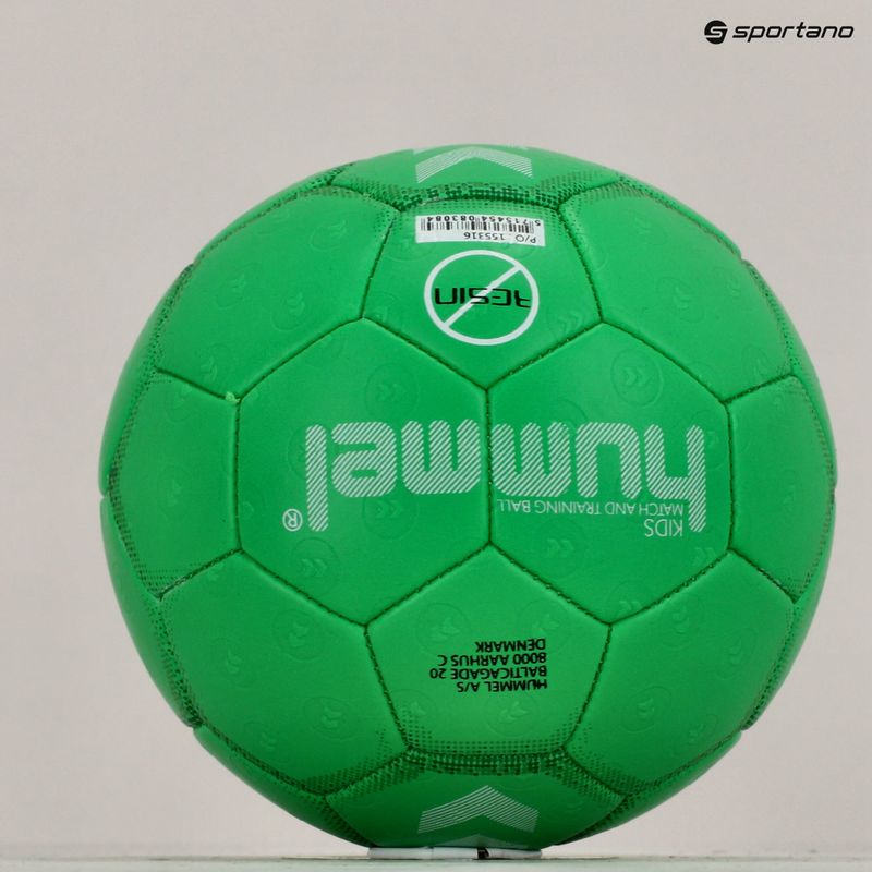 М'яч гандбольний Hummel Kids HB зелений/білий розмір 00 5