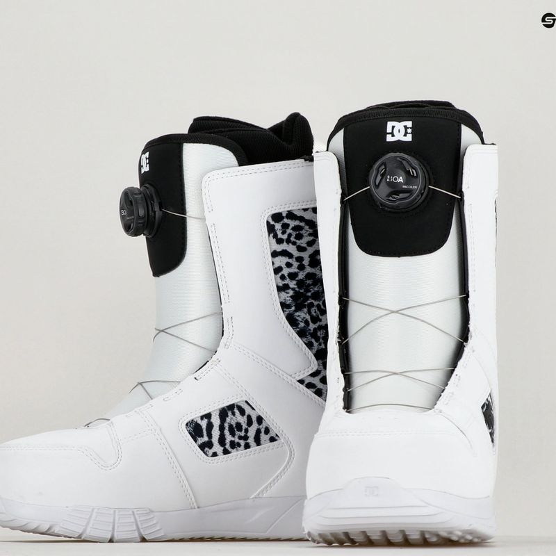 Черевики для сноуборду жіночі DC Phase Boa white/black print 9