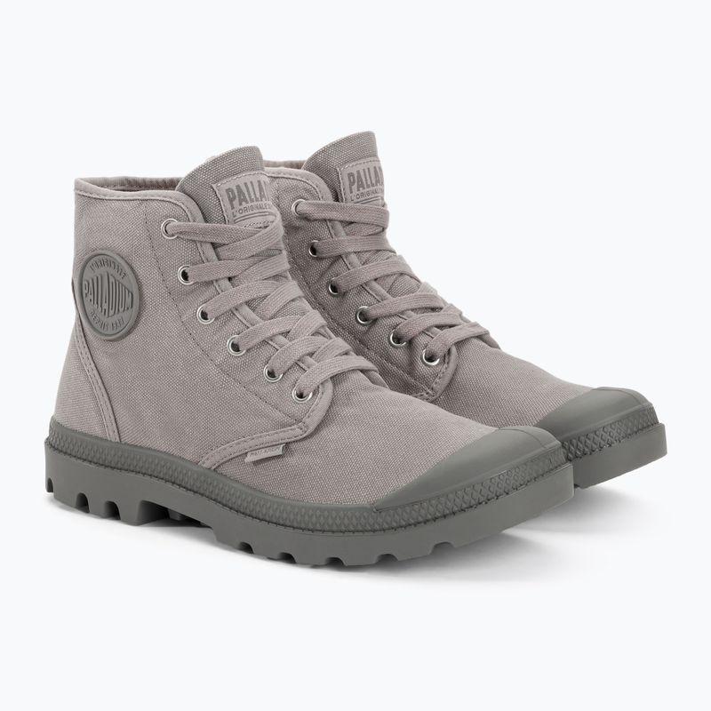 Черевики чоловічі Palladium Pampa HI gray flannel 4