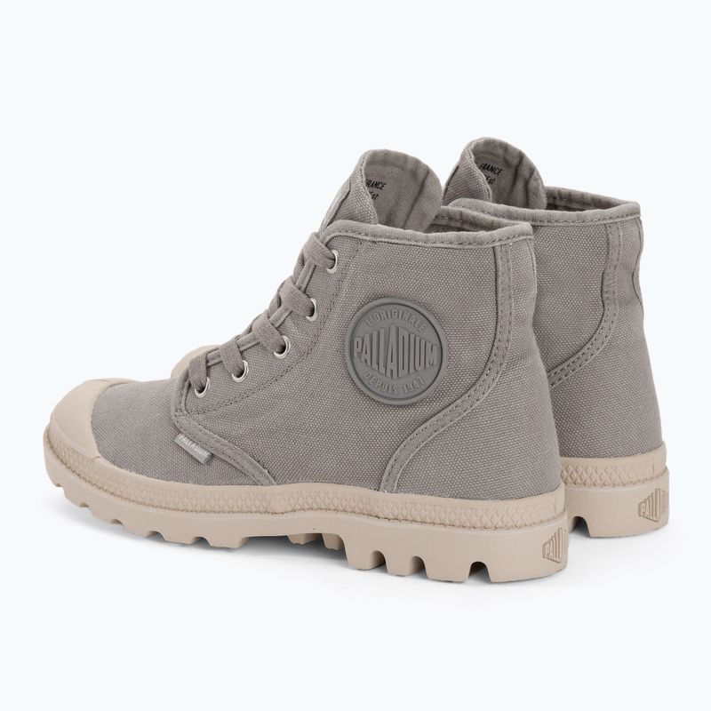 Черевики жіночі Palladium Pampa HI gray flannel 3