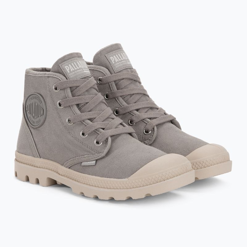 Черевики жіночі Palladium Pampa HI gray flannel 4