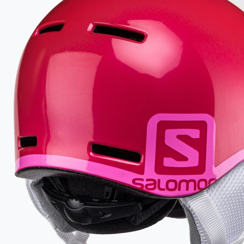 Шолом лижний дитячий Salomon Grom Visor S2 рожевий L39916200 7