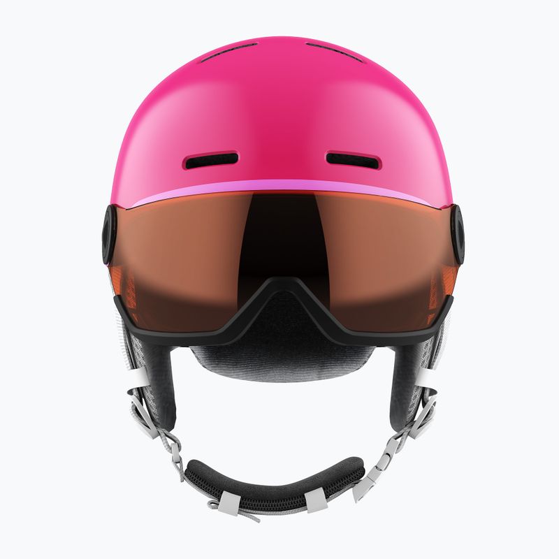 Шолом лижний дитячий Salomon Grom Visor S2 рожевий L39916200 10