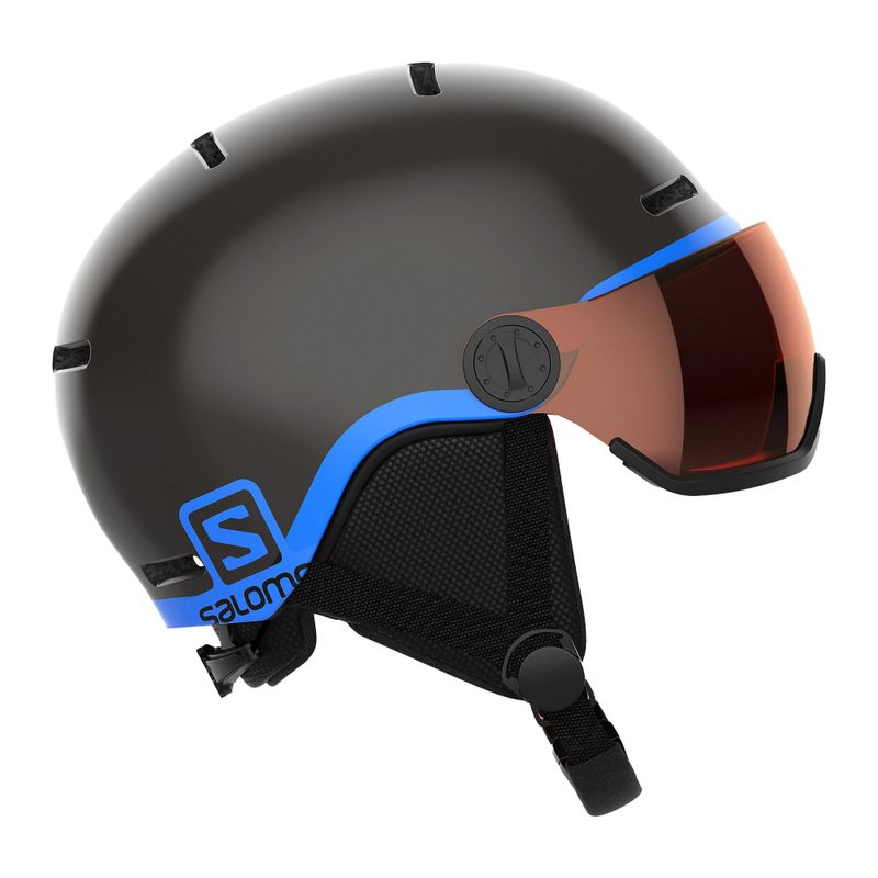 Шолом лижний дитячий Salomon Grom Visor S2 чорний L39916300 8