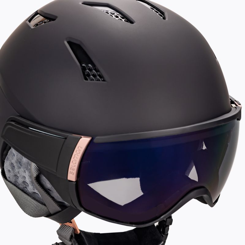 Шолом лижний жіночий Salomon Mirage S чорний L40537600 7
