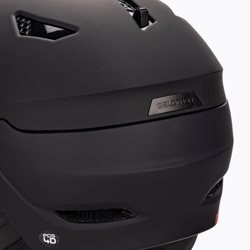 Шолом лижний чоловічий Salomon Driver чорний L40593200 6