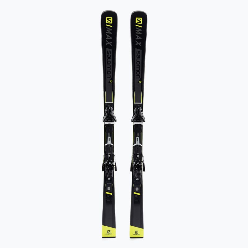 Лижі гірські Salomon S/MAX 10 + E Z12 GW чорні L40523500160