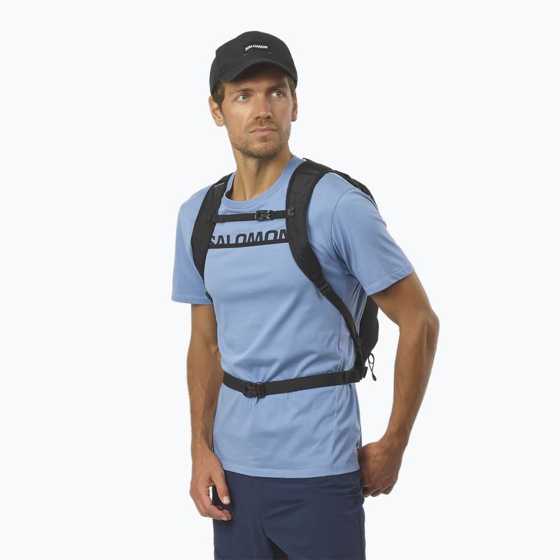 Рюкзак туристичний Salomon Trailblazer 10 l чорний LC1048300 8