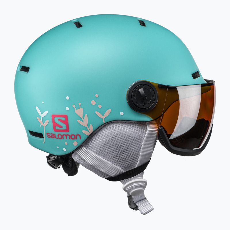 Шолом лижний дитячий Salomon Grom Visor S2 блакитний L40837000 4