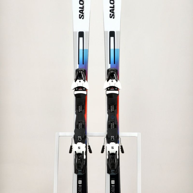 Гірські лижі Salomon Addikt + Z12 GW білий/чорний/пастельний неоновий синій 13