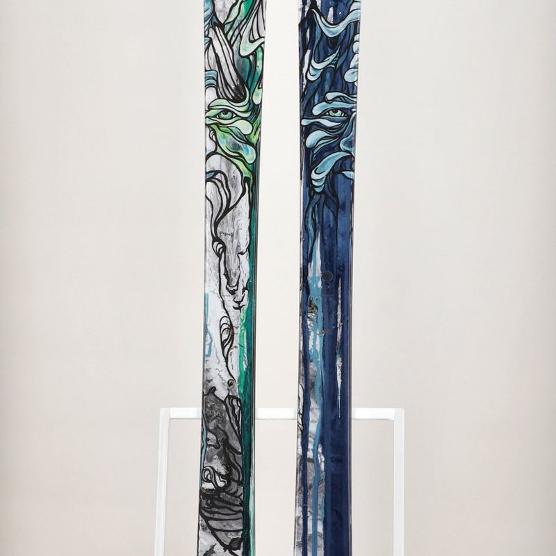 Чоловічі гірські лижі Atomic Bent 100 сині/сірі 14