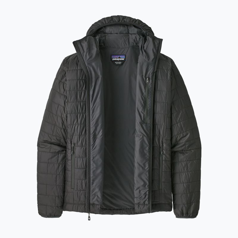 Куртка утеплена чоловіча Patagonia Nano Puff Hoody forge grey 9