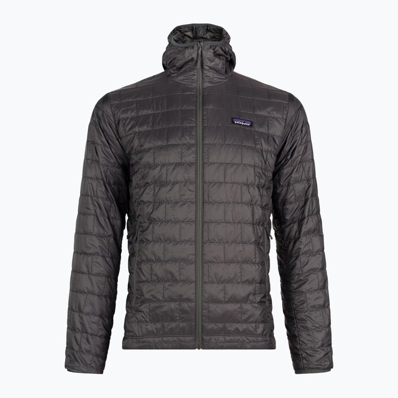 Куртка утеплена чоловіча Patagonia Nano Puff Hoody forge grey 4
