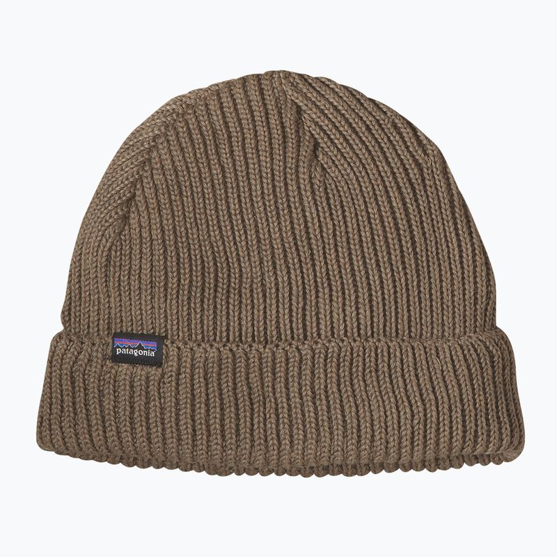 Зимова шапка Patagonia Fishermans Rolled Beanie попелястий загар 2