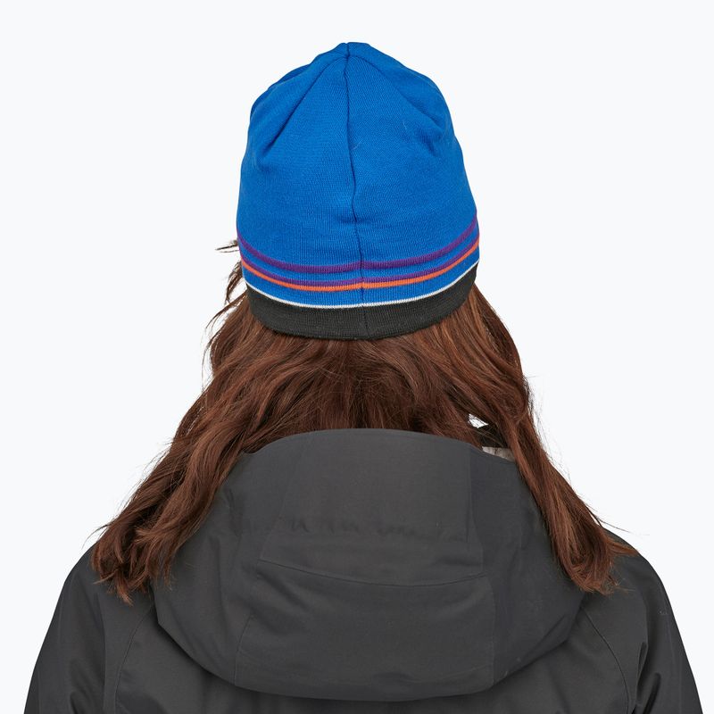 Шапка Patagonia зимова класична fitz roy/andes blue 5