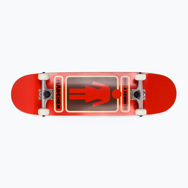 Скейтборд класичний Girl Skateboards Bennet 93 Til 8.25 червоний GC4112G027