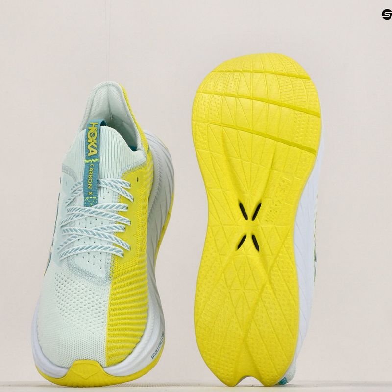 Кросівки для бігу чоловічі HOKA Carbon X 3 billowing sail/evening primrose 17