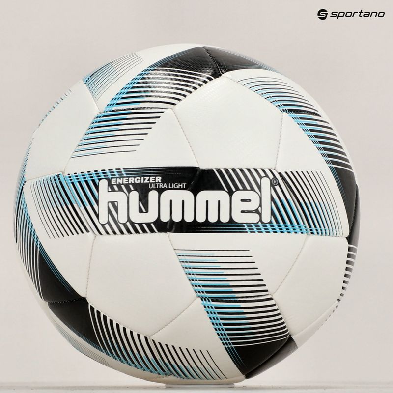 Hummel Energizer Ultra Light FB футбольний білий/чорний/синій розмір 4 10