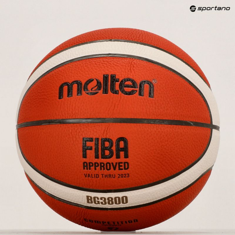 Баскетбольний м'яч Molten B7G3800 FIBA Розмір 7 4