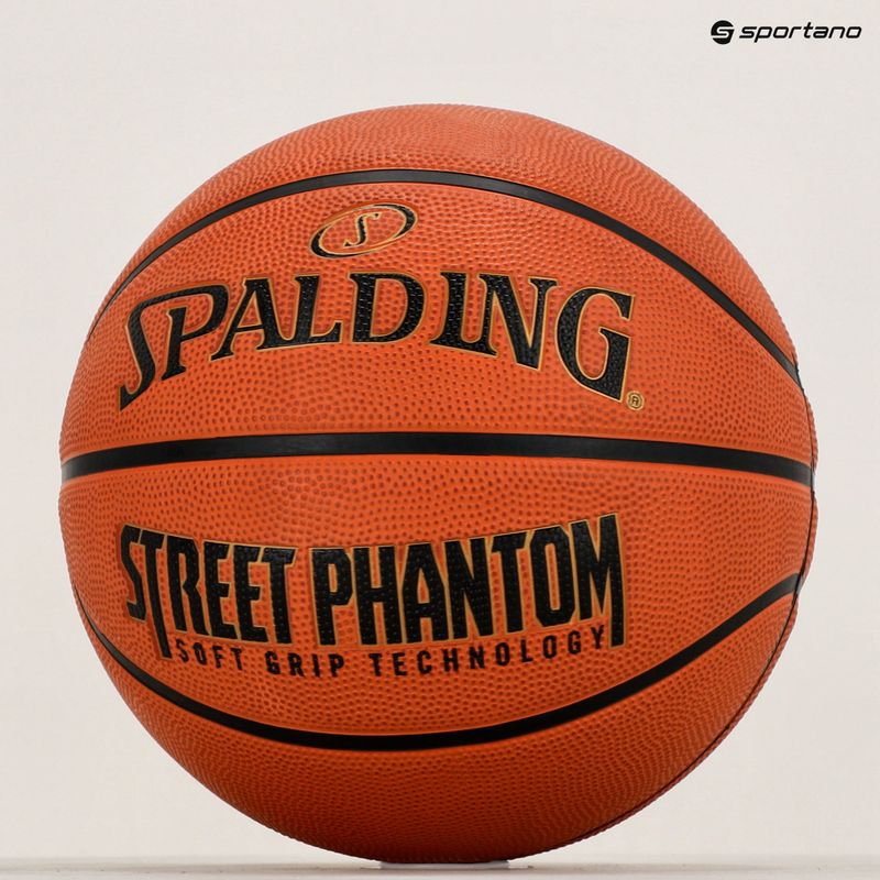 Баскетбольний м'яч Spalding Phantom помаранчевий розмір 7 6
