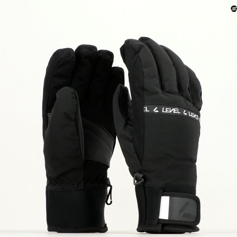 Рукавиці лижні чоловічі Level Hawk black 8