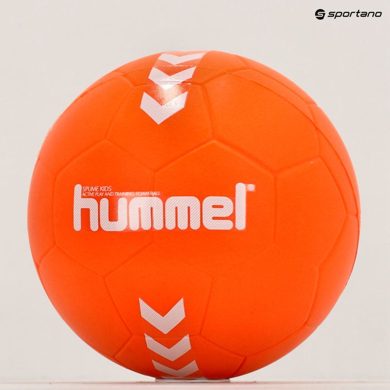 М'яч гандбольний Hummel Spume Kids помаранчевий/білий розмір 00 5