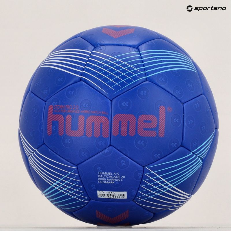 М'яч гандбольний Hummel Storm Pro 2.0 HB синій/червоний розмір 2 5