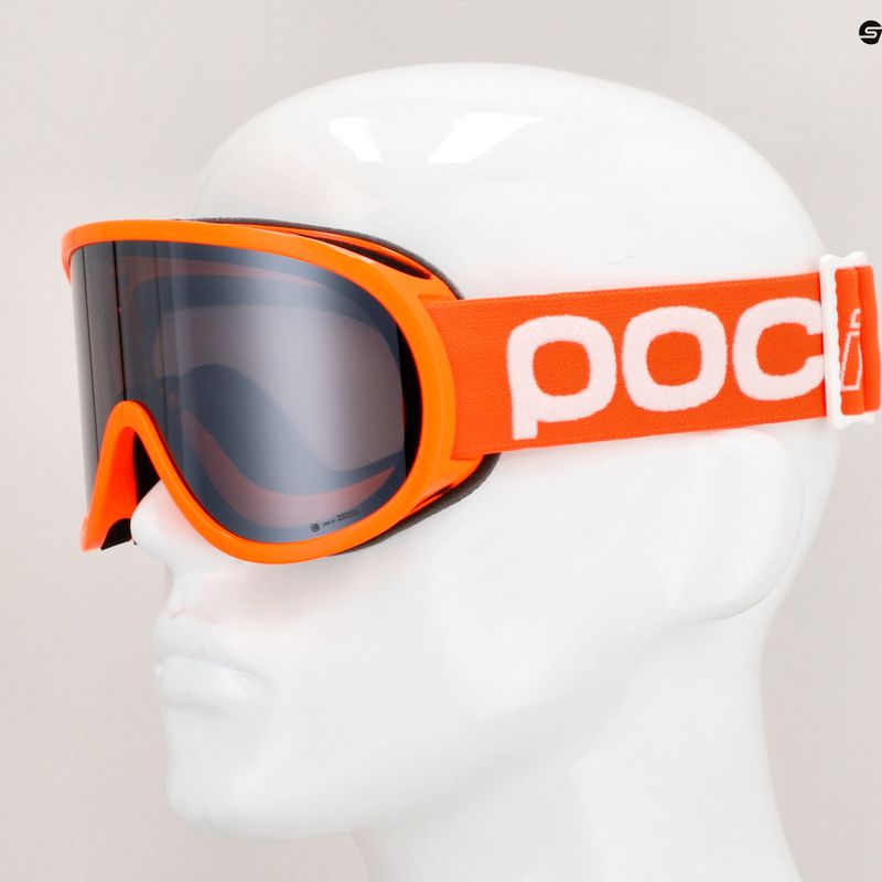 Маска лижна дитяча POC POCito Retina fluorescent orange/clarity pocito 10