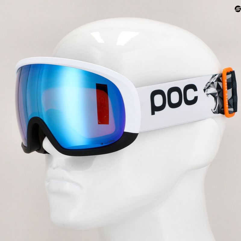 Маска лижна POC Fovea Mid Race Marco Odermatt Ed. hydrogen white/black/partly blue 7