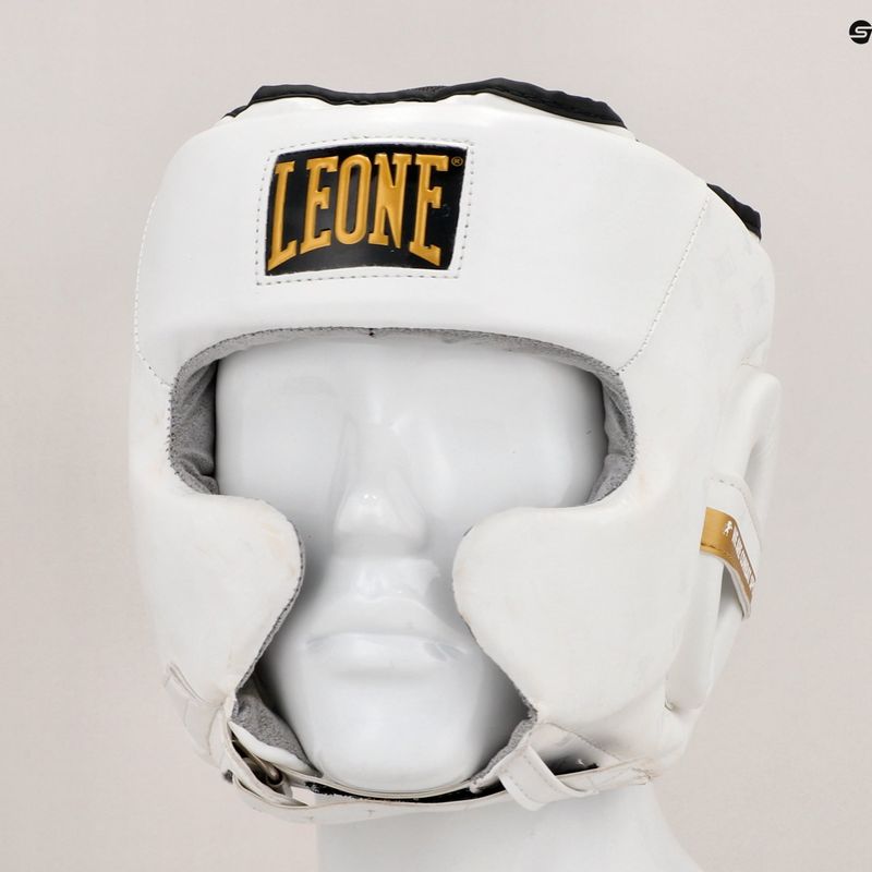 Шолом боксерський LEONE 1947 Headgear Dna білий CS444 16