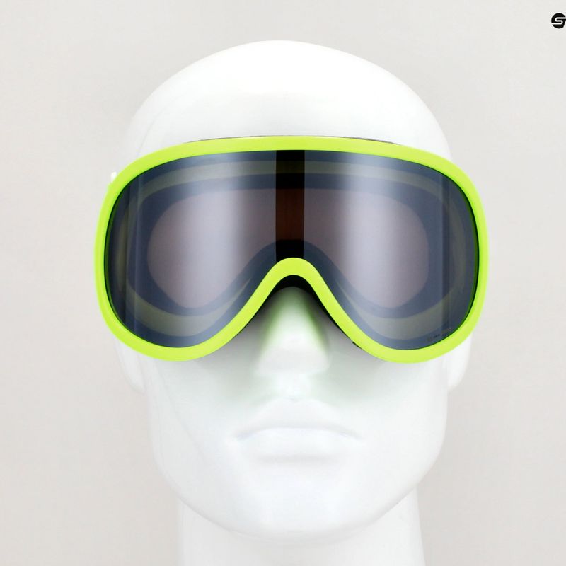 Маска лижна дитяча POC POCito Retina fluorescent yellow/green/clarity pocito 10