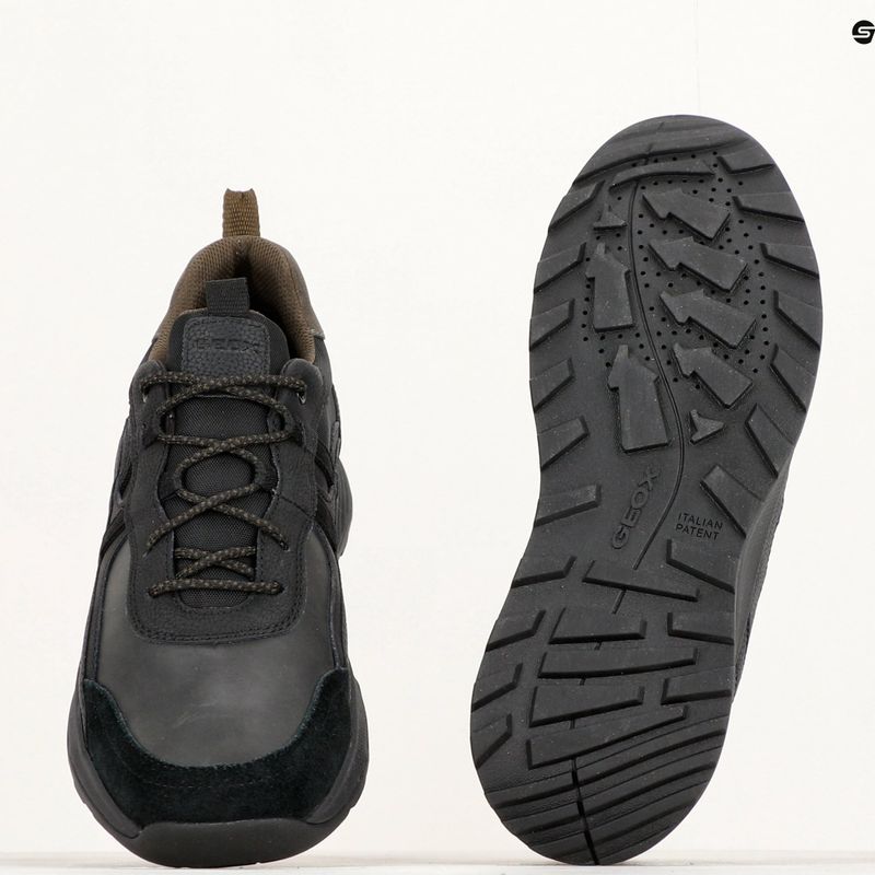 Черевики чоловічі Geox Terrestre black 15