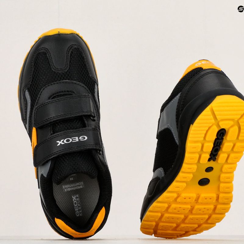 Черевики дитячі гeox Pavel black/gold 15