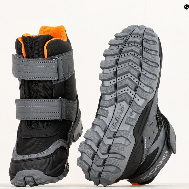 Черевики дитячі Geox Himalaya Abx black/orange 15