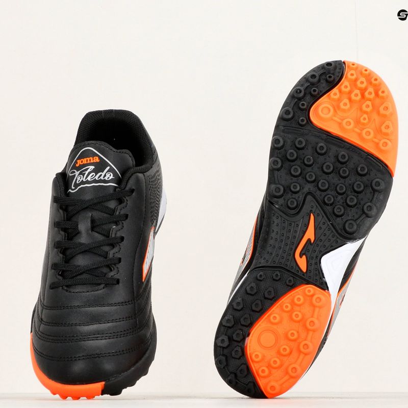 Бутси футбольні дитячі Joma Toledo Jr TF black 8