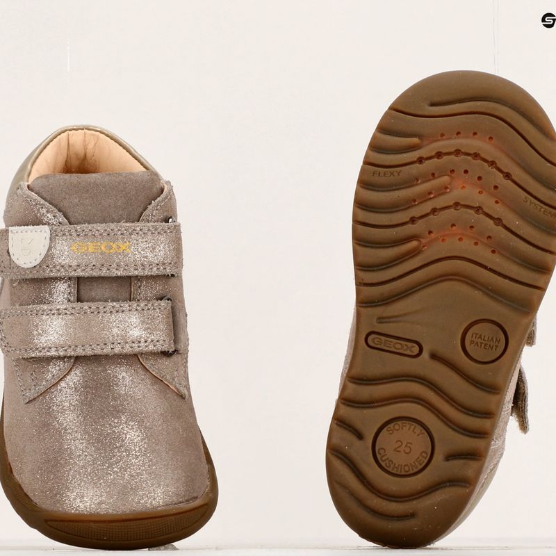 Черевики дитячі гeox Macchia smoke гrey B164PC 15